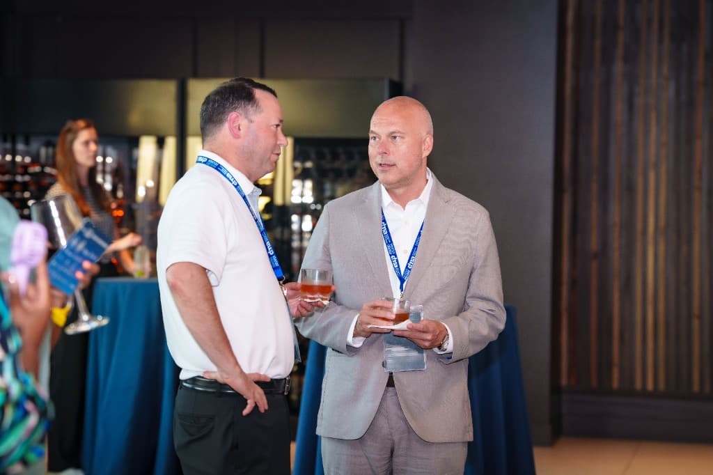 Members in conversation at Atlanta HQ